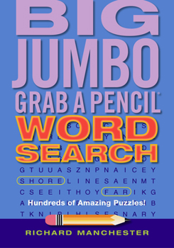 Paperback Big Jumbo Grab a Pencil Word Search Book
