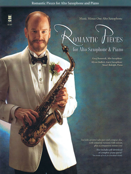 Paperback Romantic Pieces for Alto Saxophone & Piano Book