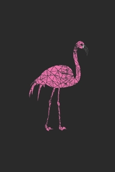 Flamingo Mosaic: Dotted Bullet Notebook (6" x 9" - 120 pages) ~ Animal Mosaic Themed Notebook for Daily Journal, Diary, Gift