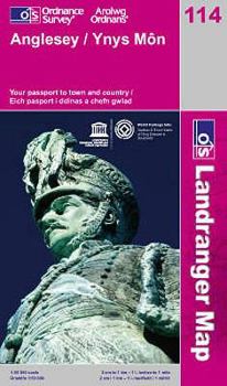 Paperback Anglesey / Ynys Mon (Landranger Maps) 114 Book