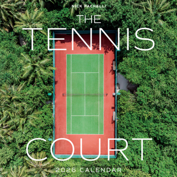 Calendar The Tennis Court Wall Calendar 2026 Book