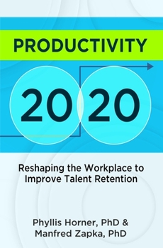 Paperback Productivity 20/20: Reshaping the Workplace to Improve Talent Retention Book