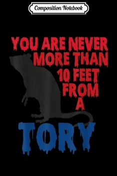 Composition Notebook: Vote Labour Anti Tory Conservative Rat Election Campaign Journal/Notebook Blank Lined Ruled 6x9 100 Pages