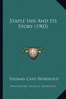 Staple Inn And Its Story