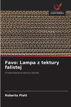 Paperback Favo: Lampa z tektury falistej [Polish] Book