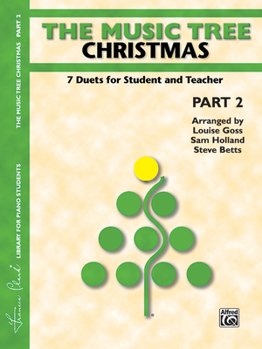 Paperback The Music Tree Christmas: Part 2 -- 7 Duets for Student and Teacher Book