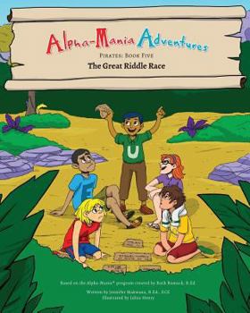 Paperback Alpha-Mania Adventures: The Great Riddle Race: A Sound Manipulation Book