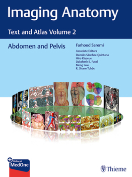 Hardcover Imaging Anatomy: Text and Atlas Volume 2: Abdomen and Pelvis Book