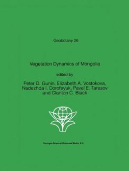 Hardcover Vegetation Dynamics of Mongolia Book