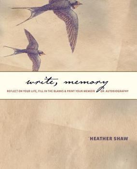 Paperback Write, Memory: Reflect on Your Life, Fill in the Blanks, & Print Your Memoir or Autobiography Book