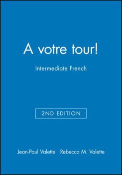 CD-ROM A Votre Tour!, Sam Audio CDs (12 Cds, 1 Per Unit): Intermediate French Book
