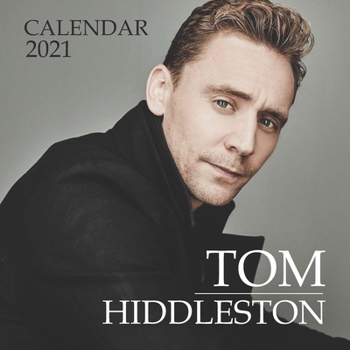 Paperback Tom Hiddleston: 2021 Wall Calendar - 8.5"x8.5", 12 Months Book