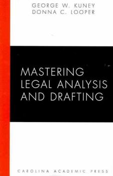 Hardcover Mastering Legal Analysis and Drafting Book