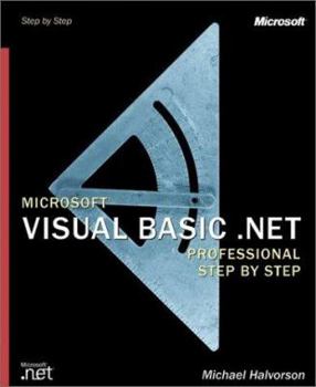 Paperback Microsoft Visual Basic .Net Step by Step [With CDROM] Book