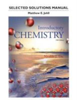 Paperback Student's Selected Solutions Manual for Introductory Chemistry Book