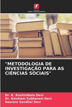 Paperback "Metodologia de Investigação Para as Ciências Sociais" [Portuguese] Book