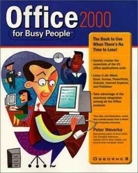 Paperback Office 2000 for Busy People Book