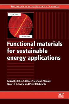Paperback Functional Materials for Sustainable Energy Applications Book