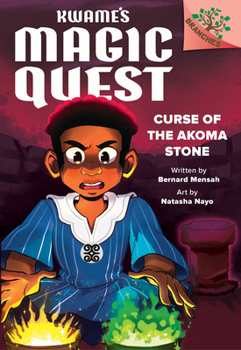 Hardcover Curse of the Akoma Stone: A Branches Book (Kwame's Magic Quest #4) Book