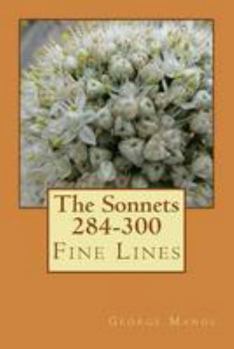 Paperback The Sonnets 284-300: Fine Lines Book