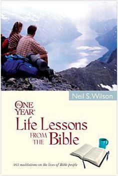 Paperback The One Year Life Lessons from the Bible Book