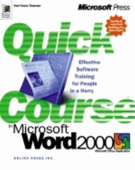 Paperback Quick Course in Microsoft Word 2000 Book