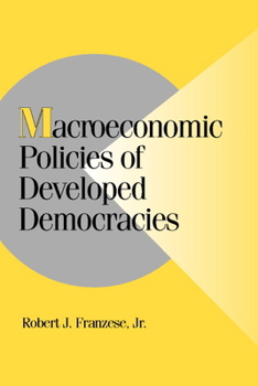 Paperback Macroeconomic Policies of Developed Democracies Book