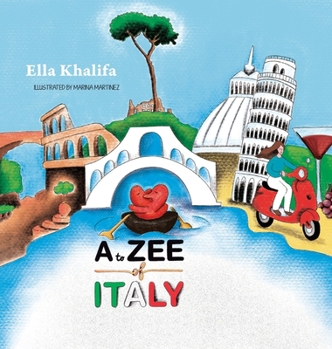 Hardcover A to Zee of Italy Book