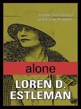 Hardcover Alone [Large Print] Book