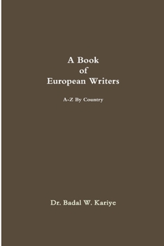 Paperback A Book of European Writers Book
