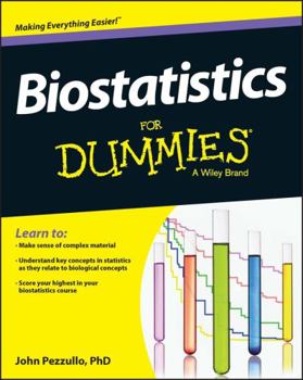 Paperback Biostatistics for Dummies Book
