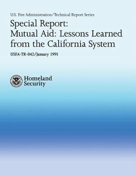 Paperback Special Report: Mutual Aid: Lessons Learned from the California System Book