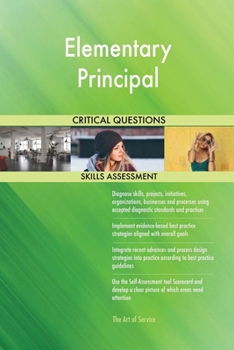 Paperback Elementary Principal Critical Questions Skills Assessment Book