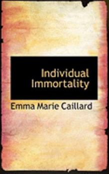 Paperback Individual Immortality Book