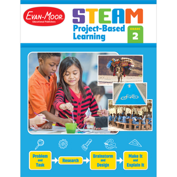 Paperback Steam Project-Based Learning, Grade 2 Book