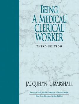 Paperback Being a Medical Clerical Worker Book