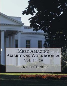 Meet Amazing Americans Workbook 20 - Book  of the Meet Amazing Americans