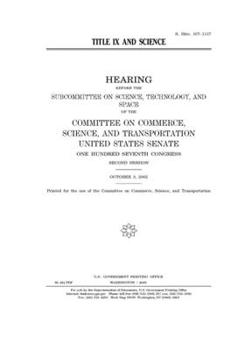 Title IX and science