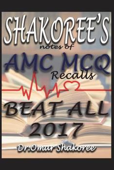 Paperback SHAKOREE'S notes of AMC MCQ recalls BEAT ALL 2017 Book