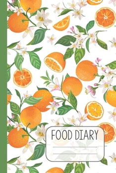 Food Diary: 90 Day Food Log Weight Loss and Exercise Journal for Slimming and Fitness