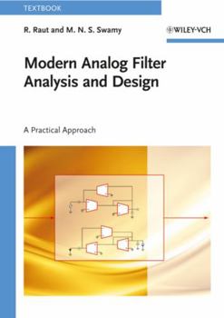 Paperback Modern Analog Filter Analysis and Design: A Practical Approach Book