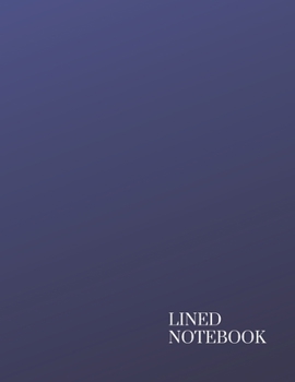 Large Lined Notebook for Students : Notebook, Journal, Diary (110 Pages, Lined Paper, 17. 5 X 11. 25)