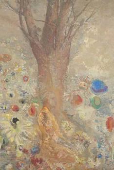 Paperback Art Journal: Odilon Redon - The Buddha - Art Cover College Ruled Notebook 110 Pages Book