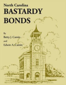 Paperback North Carolina Bastardy Bonds Book