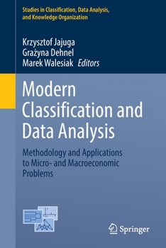 Paperback Modern Classification and Data Analysis: Methodology and Applications to Micro- And Macroeconomic Problems Book