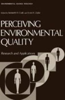 Hardcover Perceiving Environmental Quality: Research and Applications (Environmental Science Research) Book