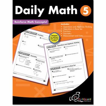 Paperback Daily Math Grade 5 Book