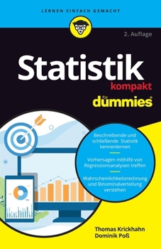 Paperback Statistik kompakt für Dummies (German Edition) [German] Book