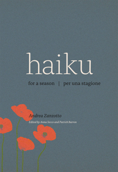 Paperback Haiku for a Season/Haiku Per Una Stagione [Italian] Book