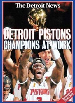 Hardcover Detroit Pistons: Champions at Work Book